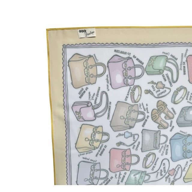 Kelly or Birkin? /yellow scarf