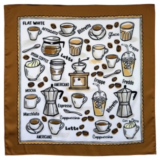 Coffeeholic scarf