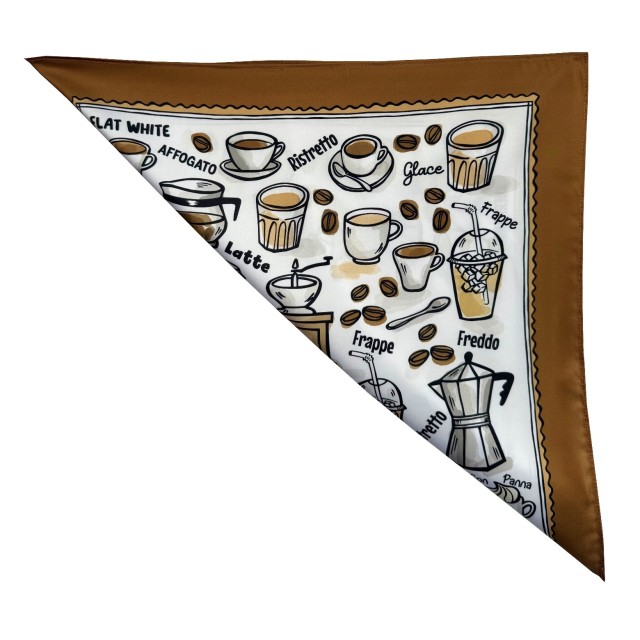 Coffeeholic scarf