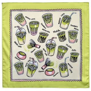 Matcha Latte /green scarf