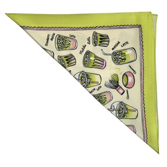 Matcha Latte /green scarf