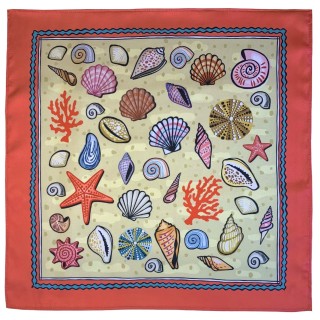 Beach Sand Shells Scarf