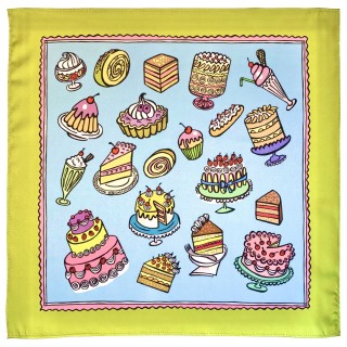 Confetteria scarf (green)