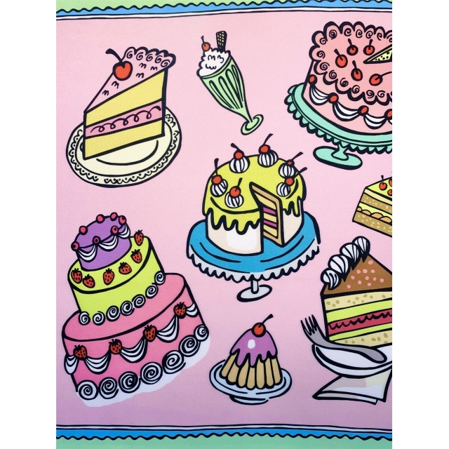 Pasticceria Scarf (green)