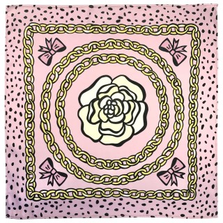Camellia Scarf (Pink)