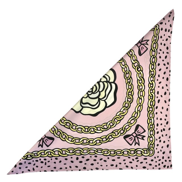 Camellia Scarf (Pink)