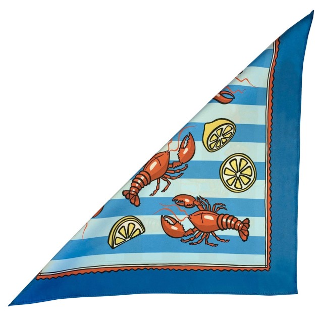 Lobsters and Lemons Scarf