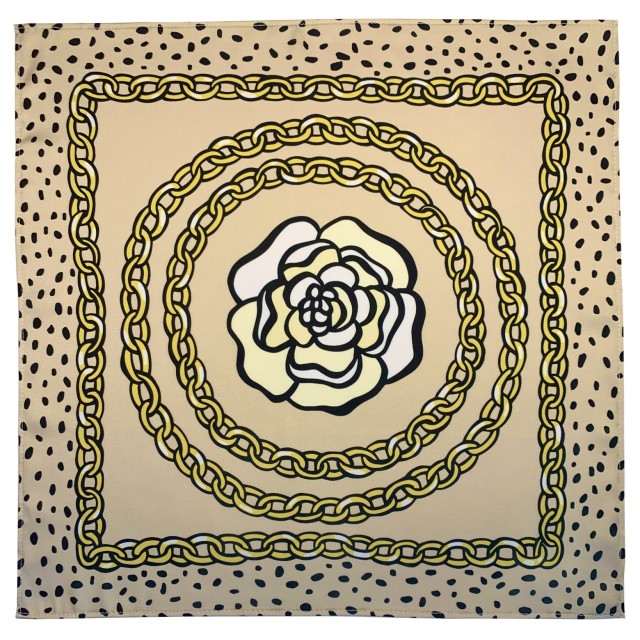 Camellia Scarf (Beige)