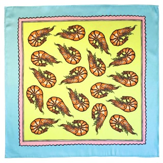 Shrimps Scarf (green)