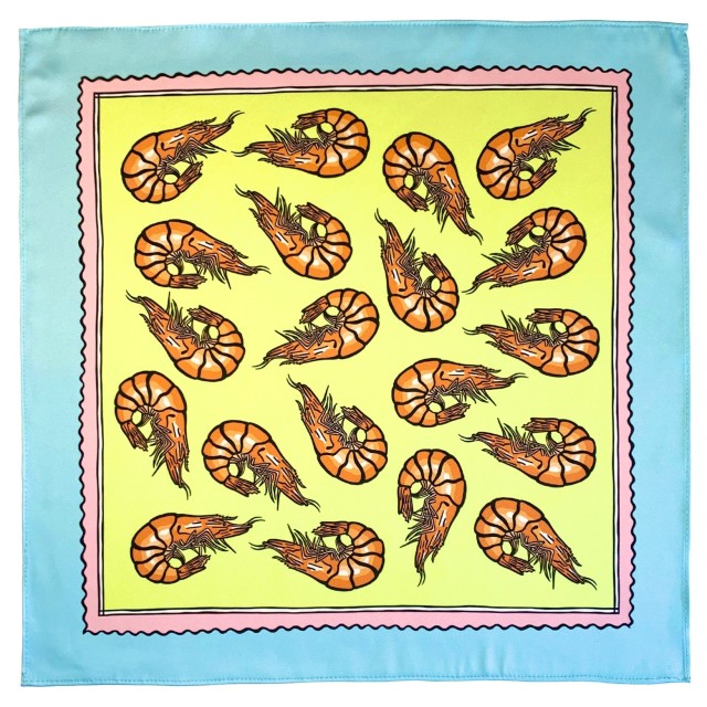 Shrimps Scarf (green)