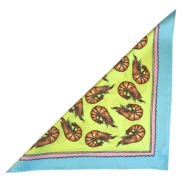 Shrimps Scarf (green)