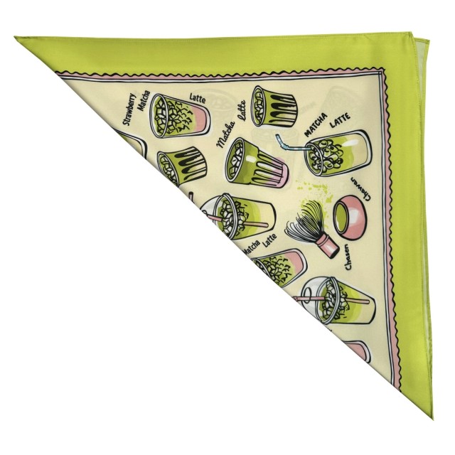 Matcha Latte /green scarf