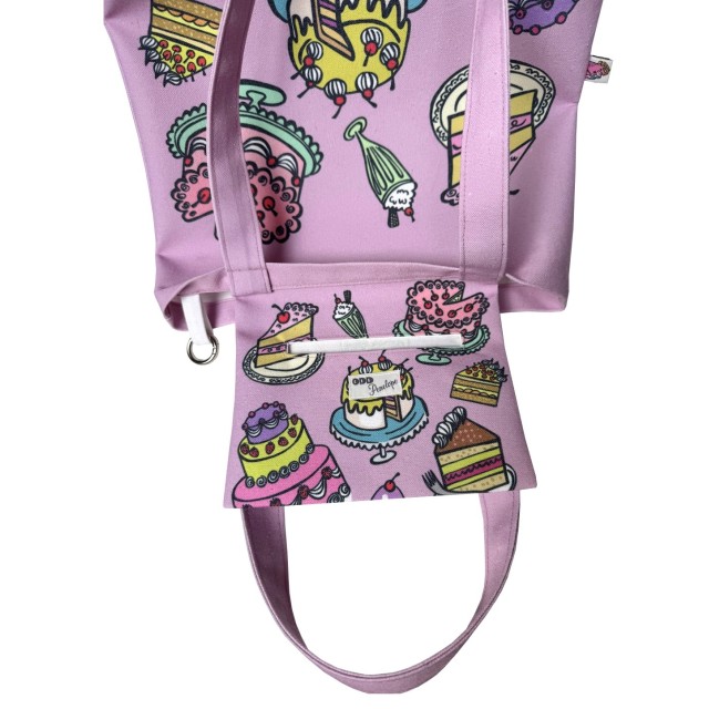 Pasticceria textile tote bag