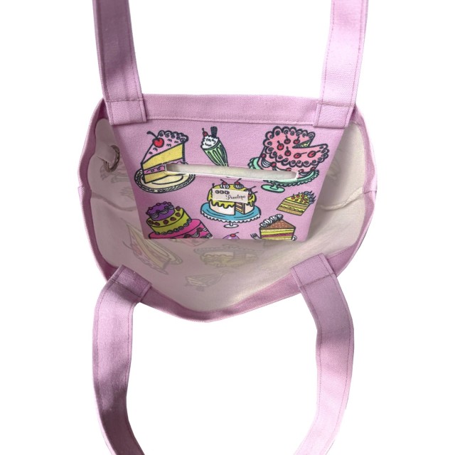 Pasticceria textile tote bag