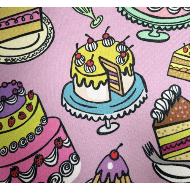 Pasticceria textile tote bag