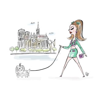 Tiffany costume lady